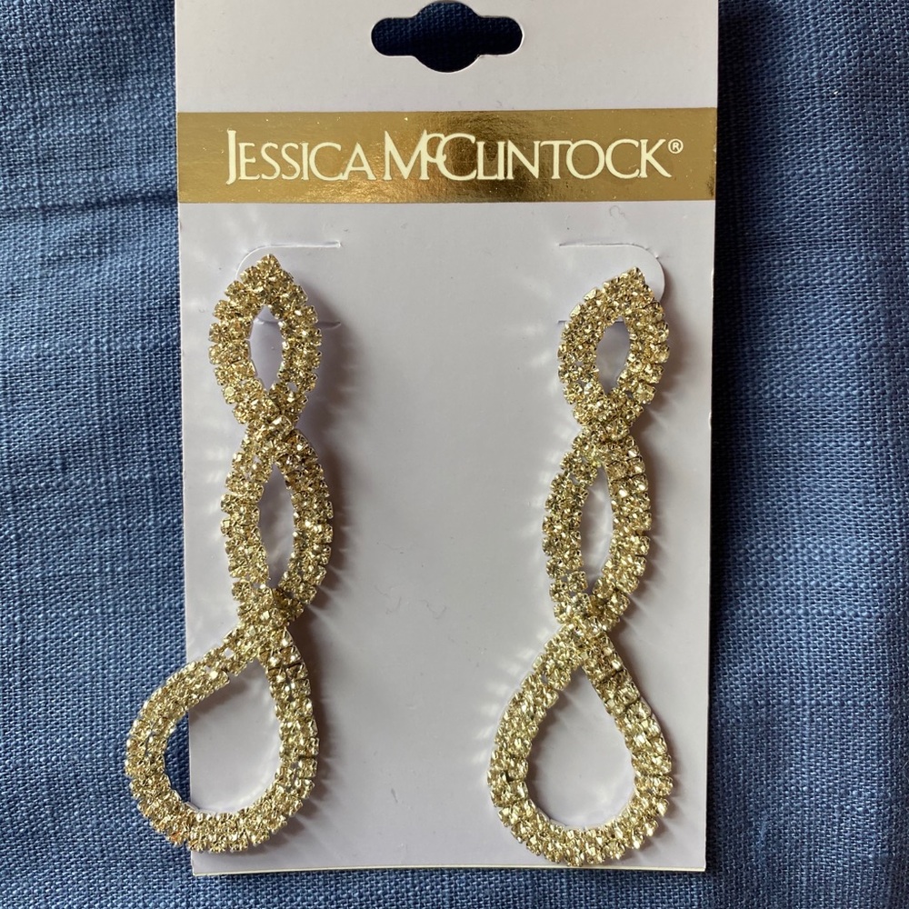 Brand New Jessica McClintock Earrings
